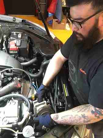 AC repair on Nissan Rouge