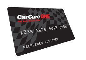Car Care One Financing Credit Card