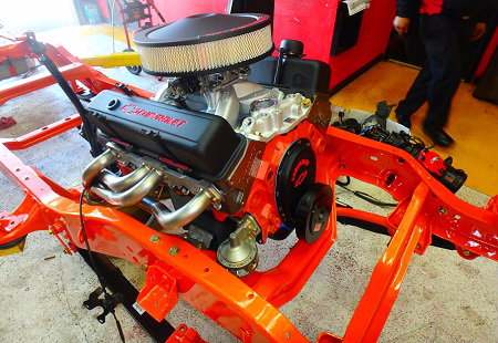 Custom Chevy motor rebuild on K5 Blazer in San Antonio by Auto Service Experts