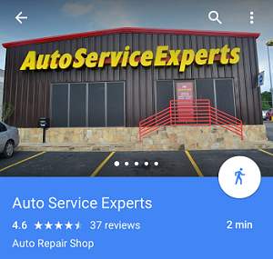 Google Maps Reviews of our Car Repair Garage
