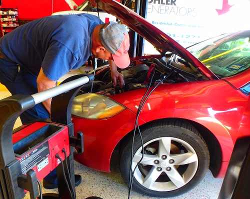 Electrical Diagnostics on Mitsubishi Eclipse that wont start - Auto Repair San Antonio | Auto Service Experts Electrical Diagnostics on Mitsubishi Eclipse that wont start
