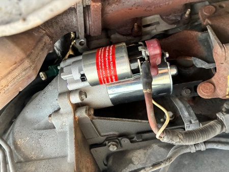 new starter motor replacement on a mercury grand marquis at Auto Service Experts - Auto Repair San Antonio | Auto Service Experts