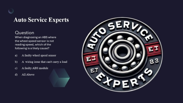 ABS Diagnostic Trivia question by Auto Service Experts in Stone Oak - Auto Repair San Antonio | Auto Service Experts ABS Diagnostic Case Study trivia question by Auto Service Experts of Stone Oak.