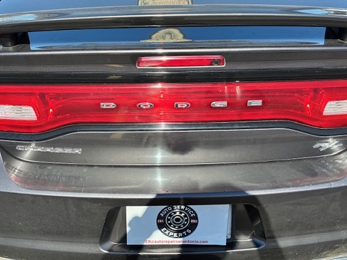 Check Engine Light Diagnostic on Dodge Charger at Auto Service Experts in San Antonio - Auto Repair San Antonio | Auto Service Experts Dodge Charger at Auto Service Experts in San Antonio for fuel gauge diagnosis after a fuel pump replacement.