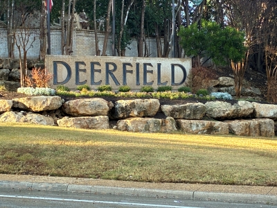 Deerfield Neighborhood entrance near Auto Service Experts Auto Repair Shop - Auto Repair San Antonio | Auto Service Experts Deerfield neighborhood entrance near Auto Service Experts automotive repair shop.