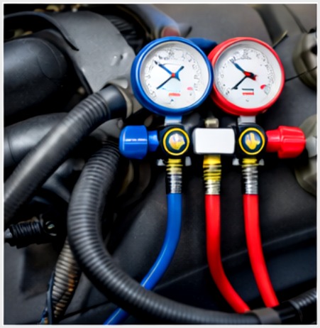Auto AC Repair Specialists at Auto Service Experts - Auto Repair San Antonio | Auto Service Experts Auto air conditioning diagnosis and repair with manifold gauges at Auto Service Experts