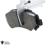 safe-brake-pad-thickness-Auto-Service_Experts - Auto Repair San Antonio | Auto Service Experts Measuring brake pad thickness to determine safe replacement level