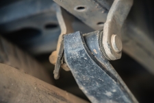 Front suspension and steering component inspection at Auto Service Experts auto repair San Antonio