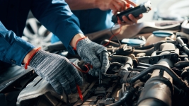 Auto-Service-Experts-Voltage-Drop-Test-Brake-Warning-Circuit - Auto Repair San Antonio | Auto Service Experts Voltage drop testing of brake warning circuit at Auto Service Experts