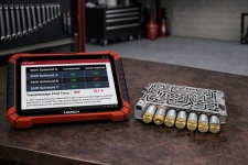 failed-shift-solenoid-transmission-electrical-testing – Auto Repair San Antonio | Auto Service Experts Technician testing a transmission shift solenoid with a multimeter to verify resistance and circuit integrity, confirming whether the fault is inside the solenoid or in the wiring at Auto Service Experts in San Antonio