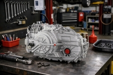 gm-6t40-6t45-solenoid-screen-contamination – Auto Repair San Antonio | Auto Service Experts Detailed view of a compact GM transmission solenoid with debris buildup, the kind of issue Mario Negron, Technician, finds when fluid maintenance has been neglected over time