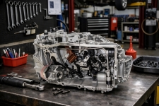 gm-8l90-low-speed-shift-diagnosis-silverado – Auto Repair San Antonio | Auto Service Experts Scan tool connected to a 2017 Silverado while diagnosing harsh low-speed shifting, similar to how Carlos Rodriguez, Master Technician at Auto Service Experts in San Antonio, verifies shift data before recommending any repairs