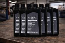 nissan-cvt-high-mileage-fluid-degradation-service-interval – Auto Repair San Antonio | Auto Service Experts Technician performing a full CVT fluid service on a Nissan JF011E CVT at Auto Service Experts, correcting shudder without replacing the transmission